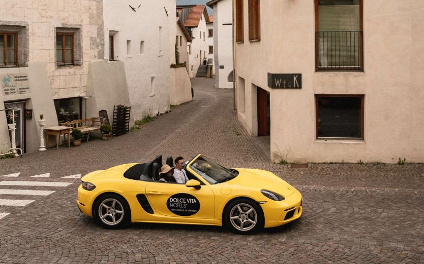 Convertible tours through South Tyrol